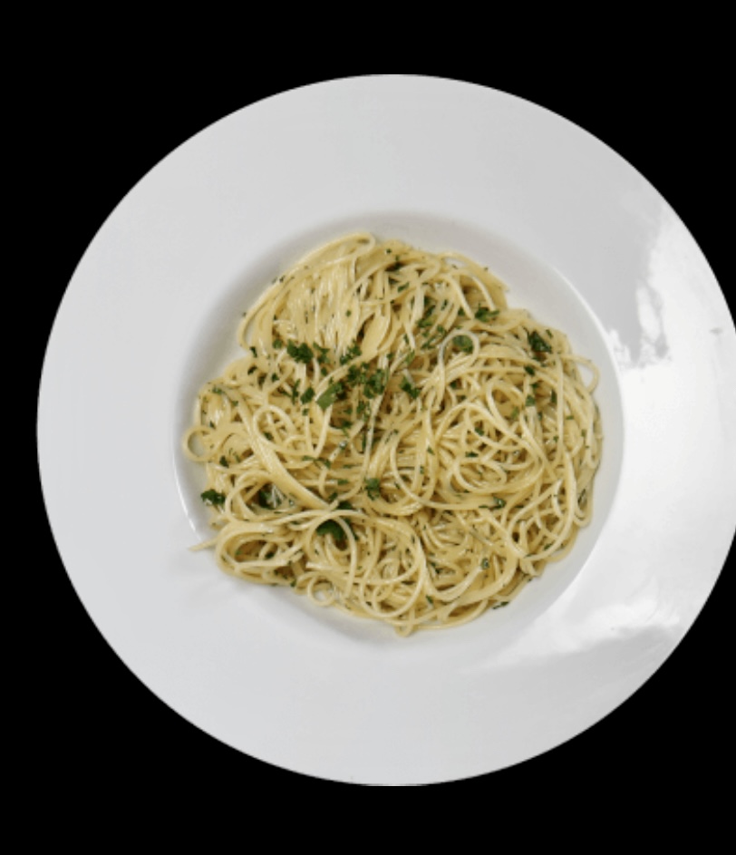 Spaghettini with butter