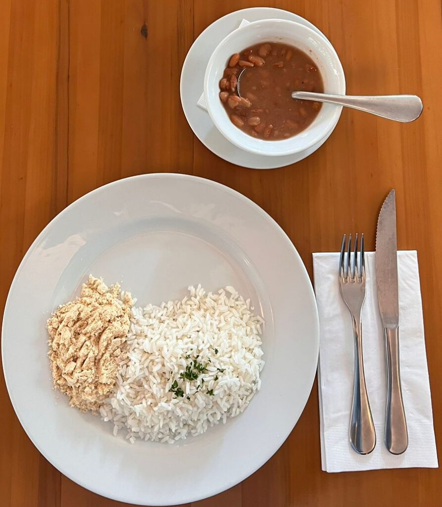 Rice, beans and