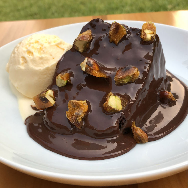 Chocolate brigadeiro cake