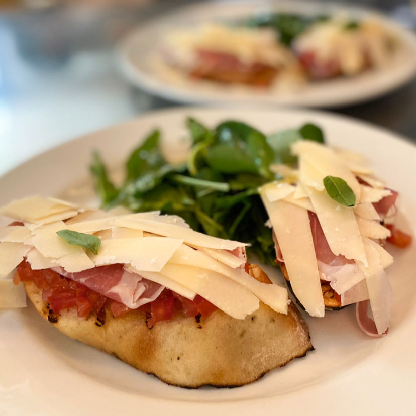 Parma Ham Bruschetta