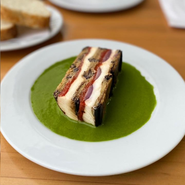 Goat Cheese and Vegetable Terrine